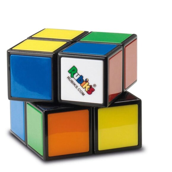 Rubik’s Cube, Duo Pack of The Original 3x3 & Mini 2x2 Classic Puzzle Game - Picture 1 of 4